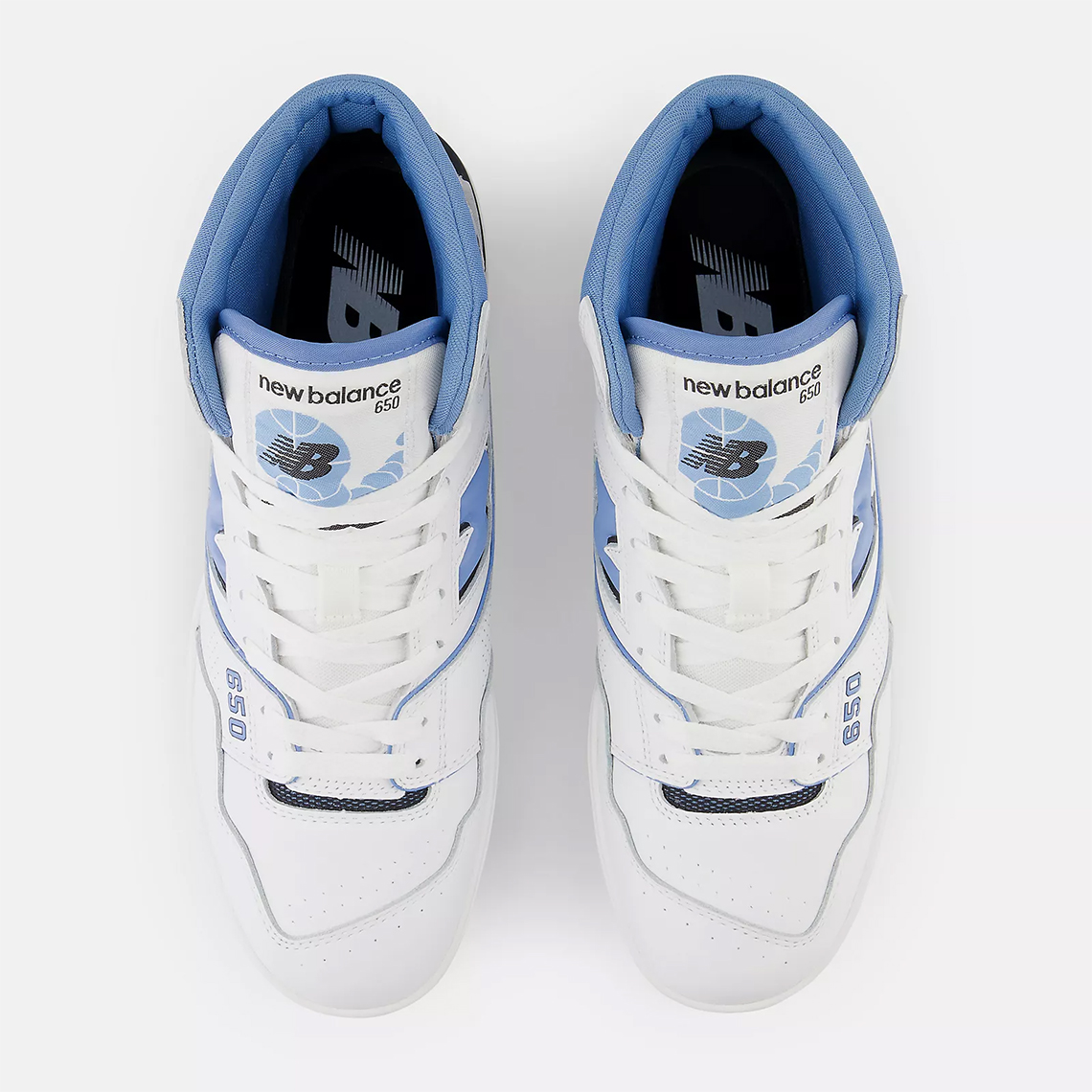 New Balance 650 White Heritage Blue Raincloud Bb650rck 3