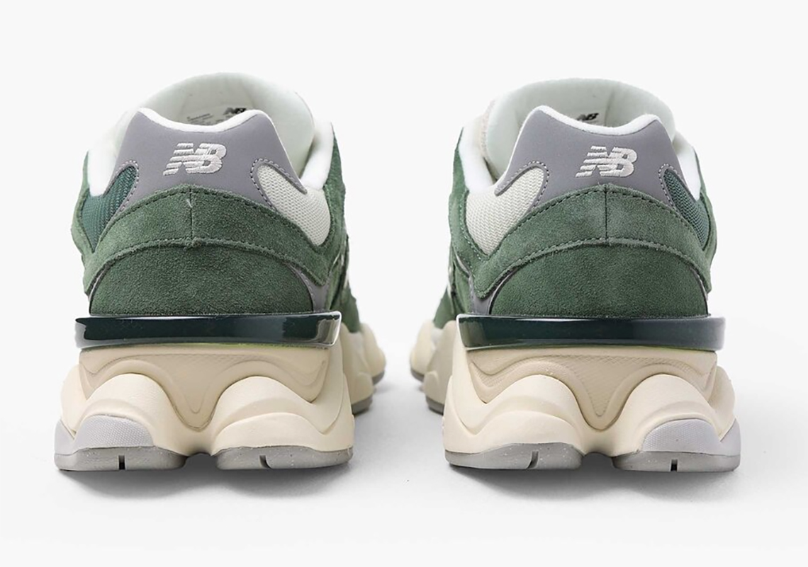 New Balance 9060 Green Suede U9060vng 1