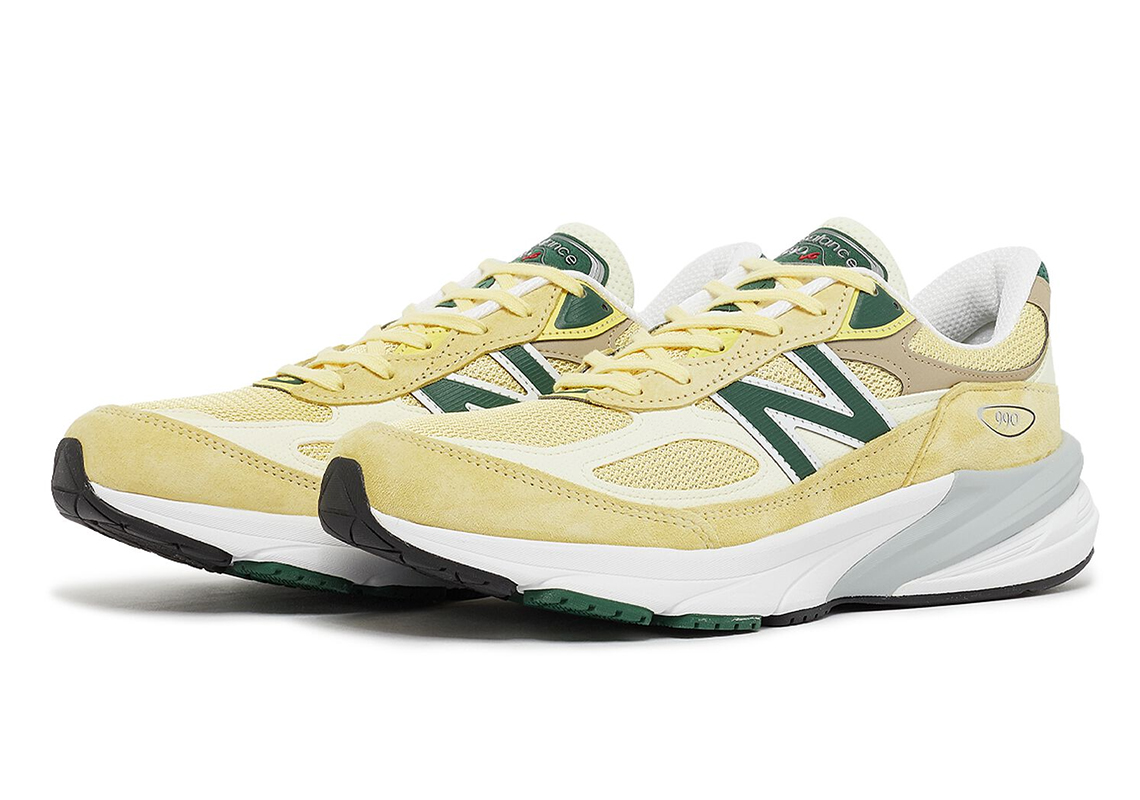 New Balance 990v6 Made In Usa Pale Yellow U990te6 8