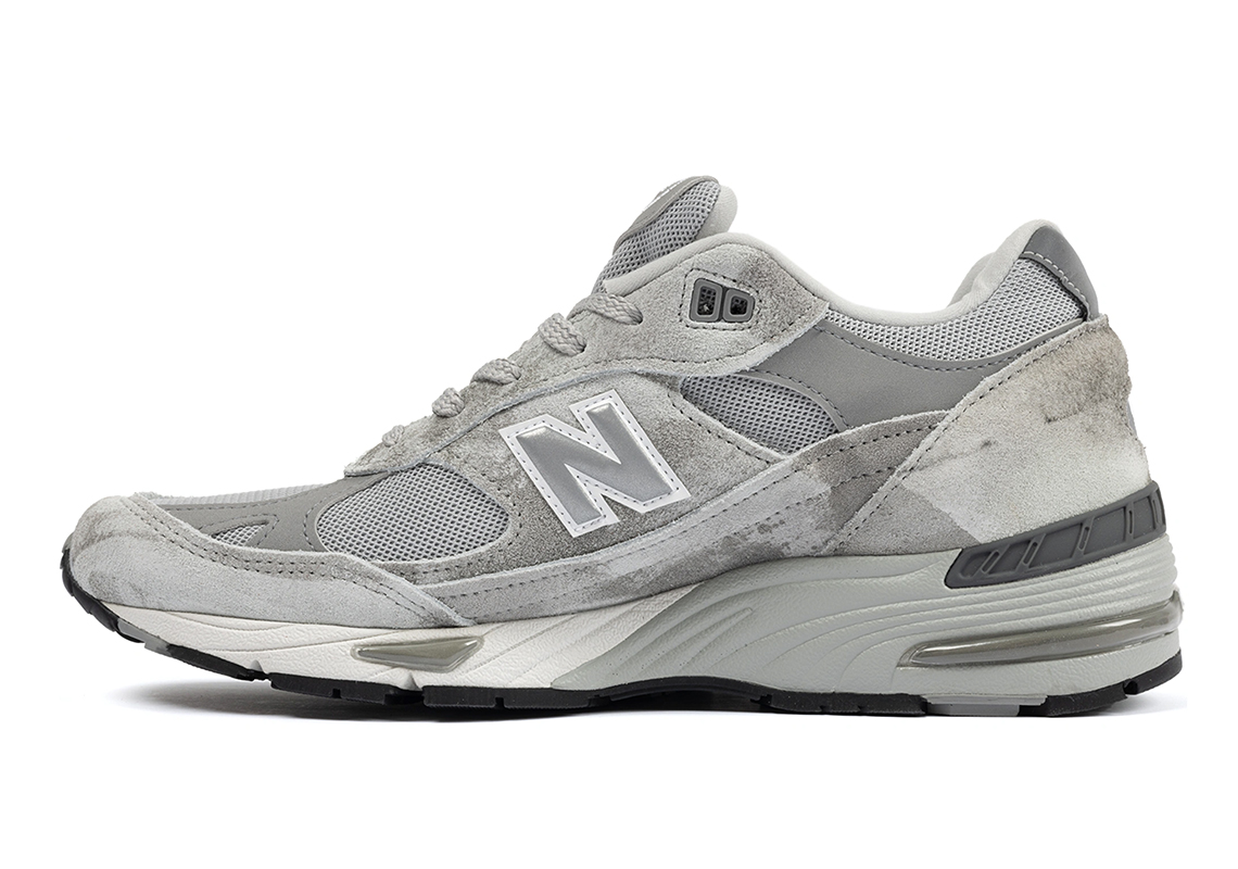 New Balance 991 Made In Uk Grey Suede M991prt 5