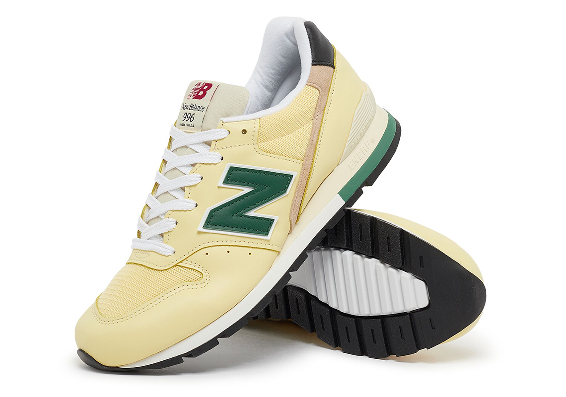 New Balance 996 Made In Usa Pale Yellow U996td 1