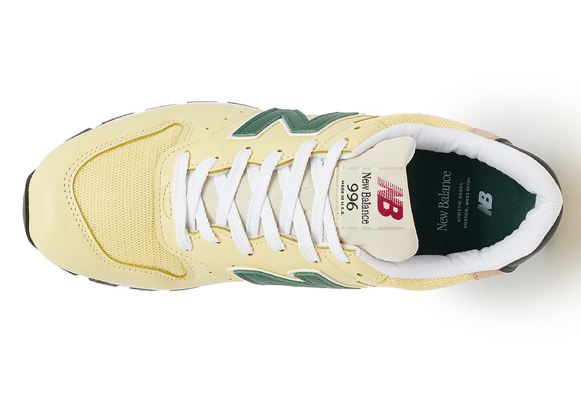 New Balance 996 Made In Usa Pale Yellow U996td 5