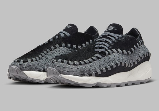 Official Images Of The Nike Air Footscape Woven “Black/Smoke Grey”