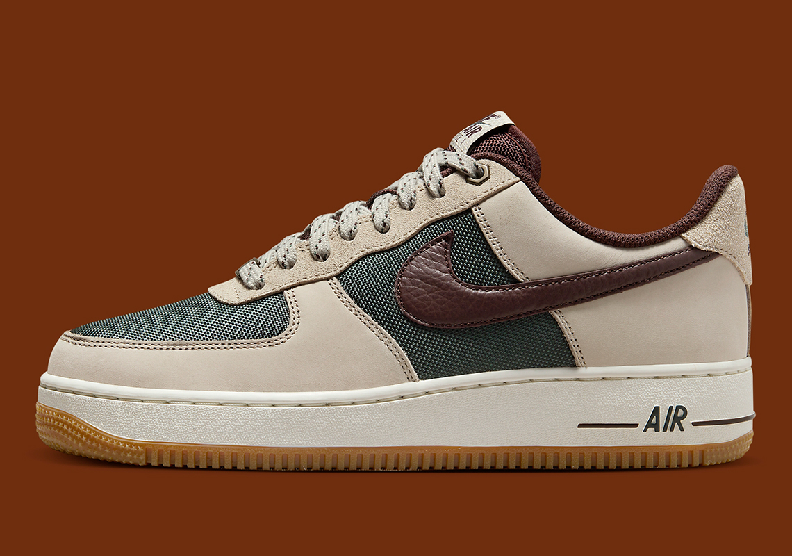 Nike Air Force 1 Low Cream Earth Vintage Green Sail Fq8823 236 2