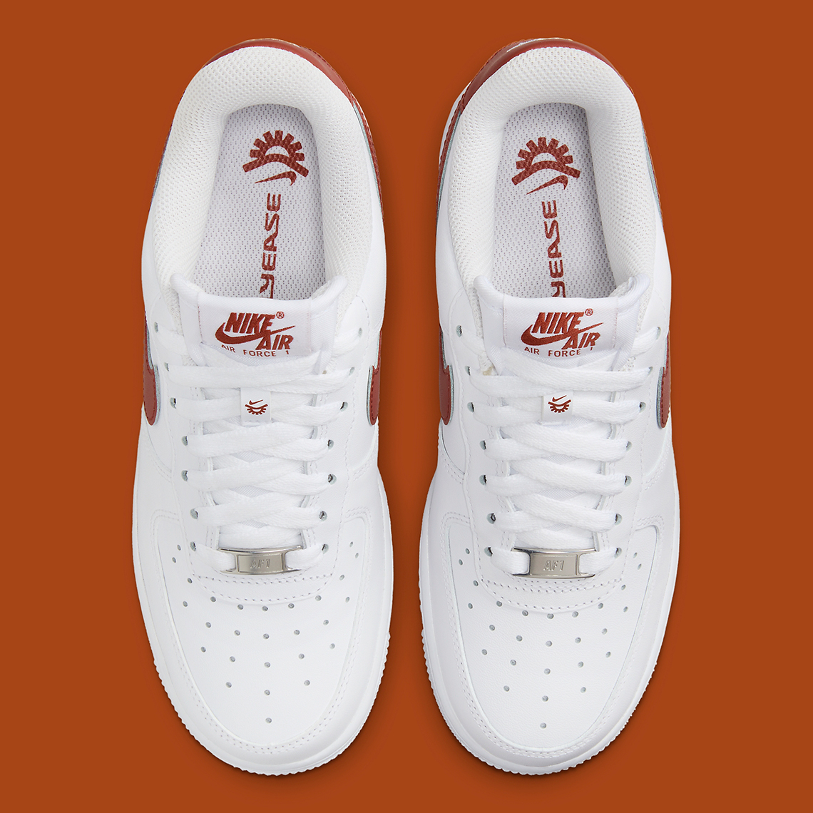 Nike Air Force 1 Low Flyease White Rugged Orange Dx5883 102 2