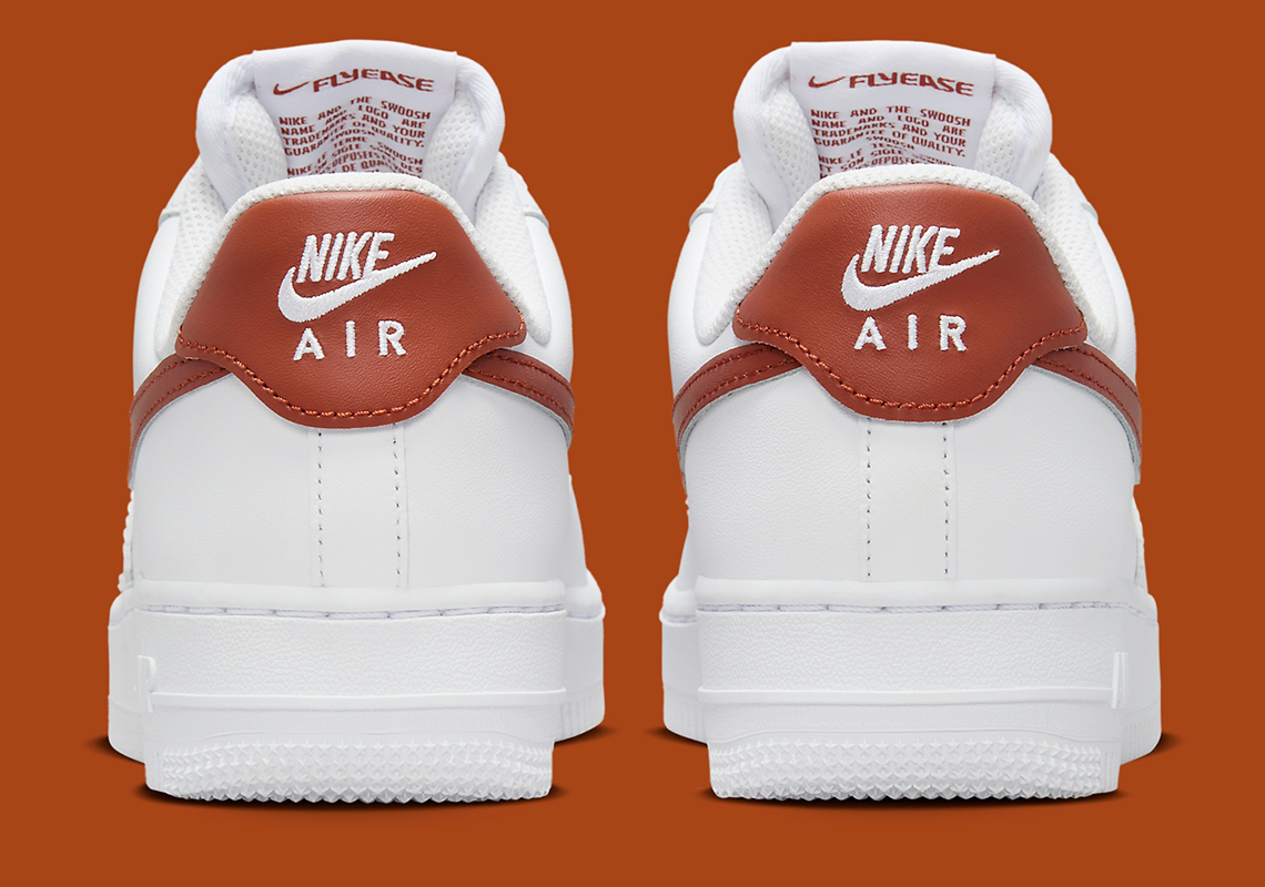 Nike Air Force 1 Low Flyease White Rugged Orange Dx5883 102 3