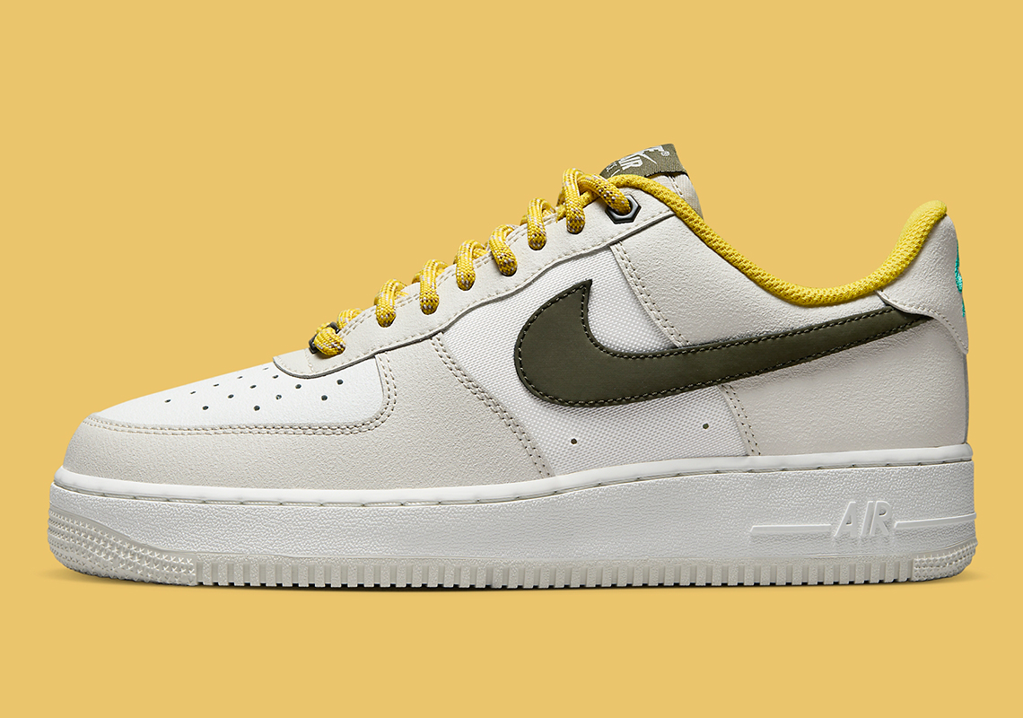 Nike Air Force 1 Low Light Bone Vivid Sulfur Fv3628 031 3