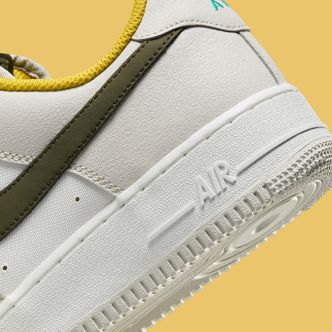 Nike Air Force 1 Low Light Bone Vivid Sulfur Fv3628 031 5