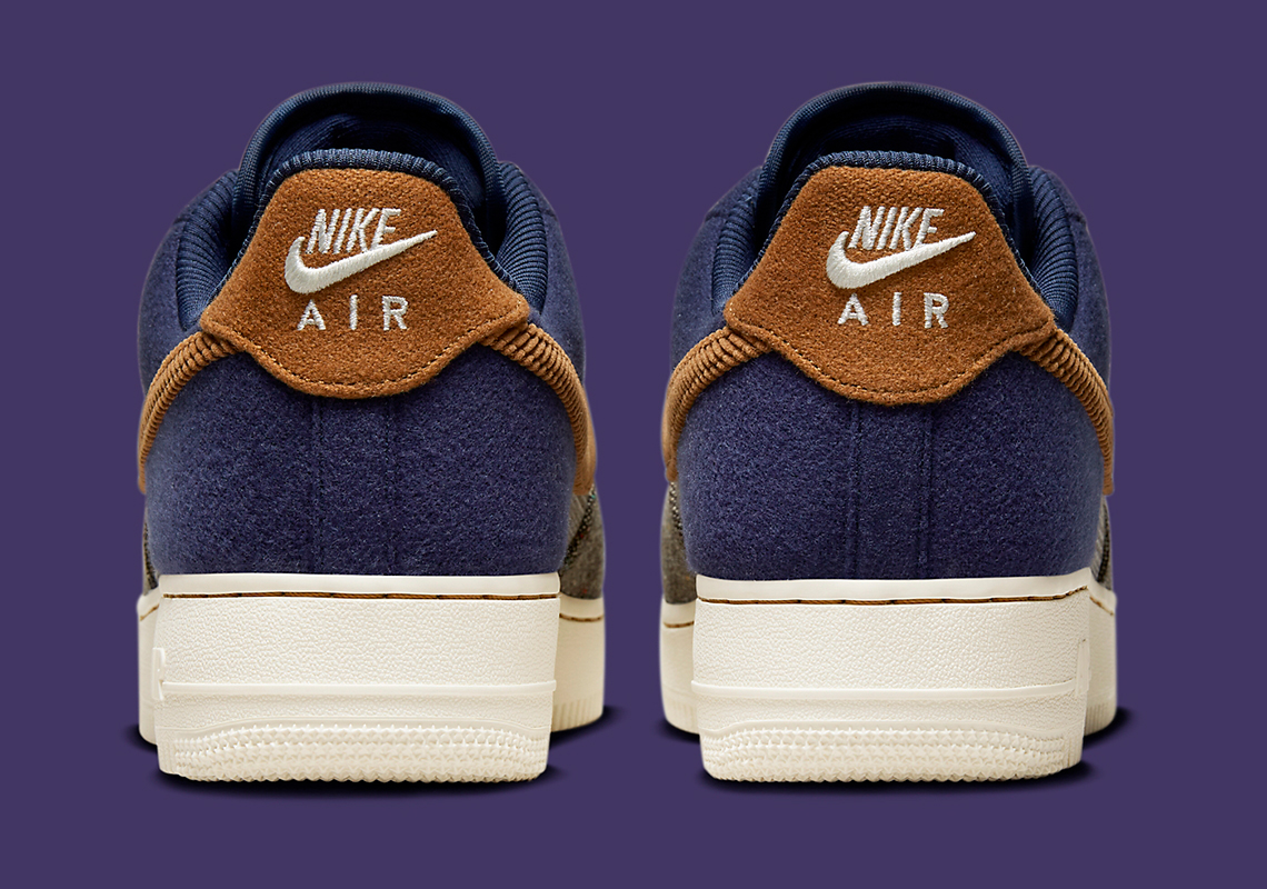 Nike Air Force 1 Low Tweed Corduroy Fq8744 410 1