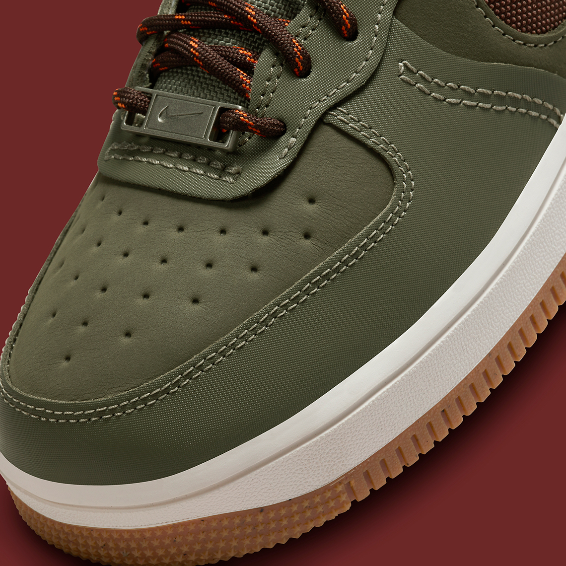 Nike Air Force 1 Sculpt Olive Burgundy Fb7960 200 3