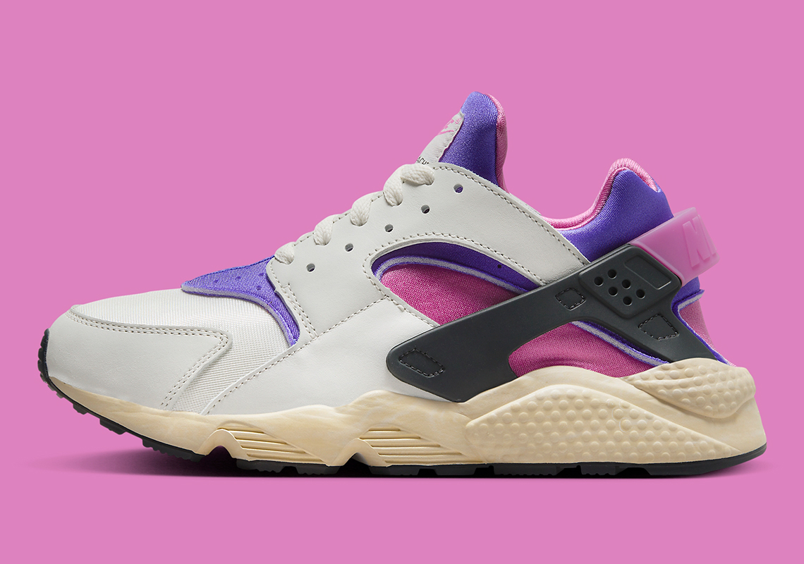 Nike Air Huarache White Purple Pink Fb9697 001 6