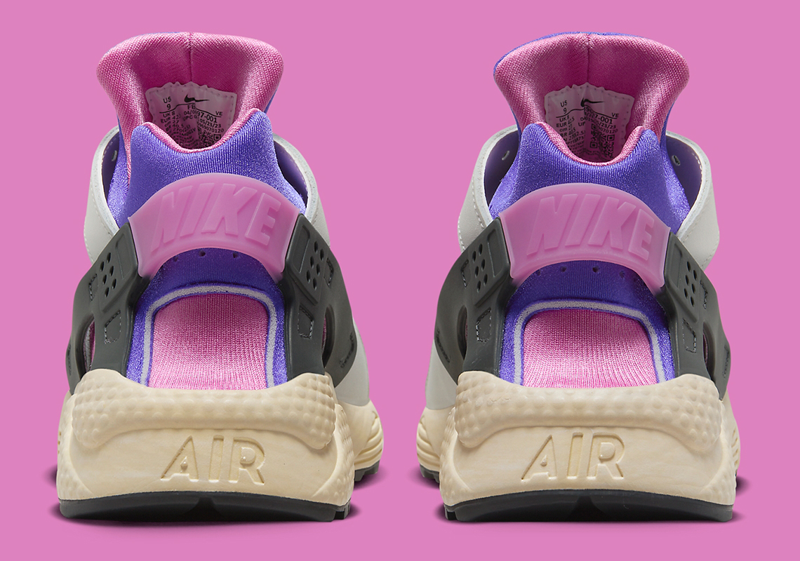 Nike Air Huarache White Purple Pink Fb9697 001 8