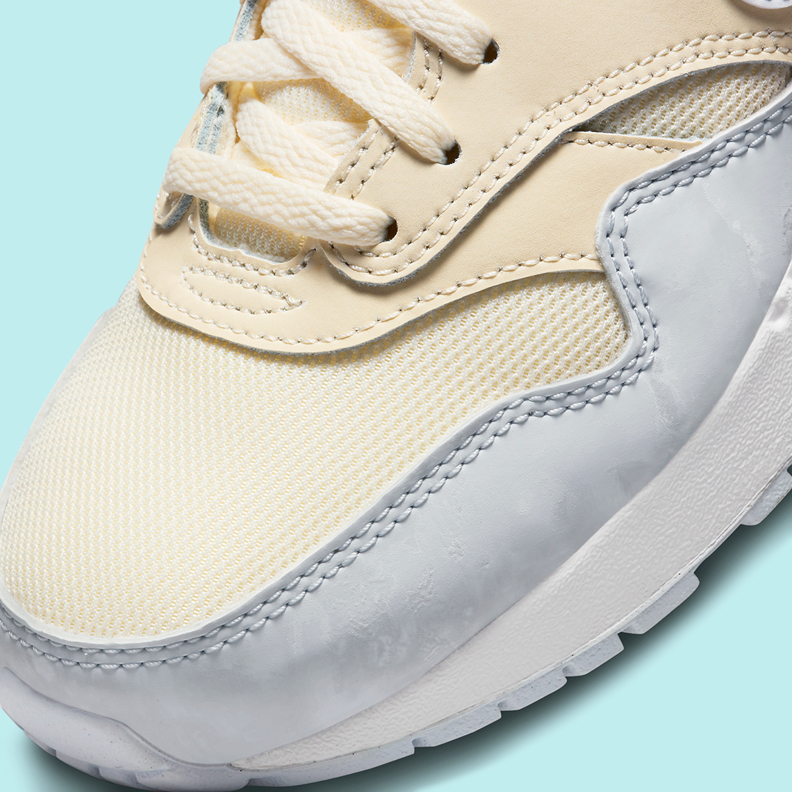 Nike Air Max 1 Gs Pale Ivory Football Grey Melon Tint Dz3307 102 3