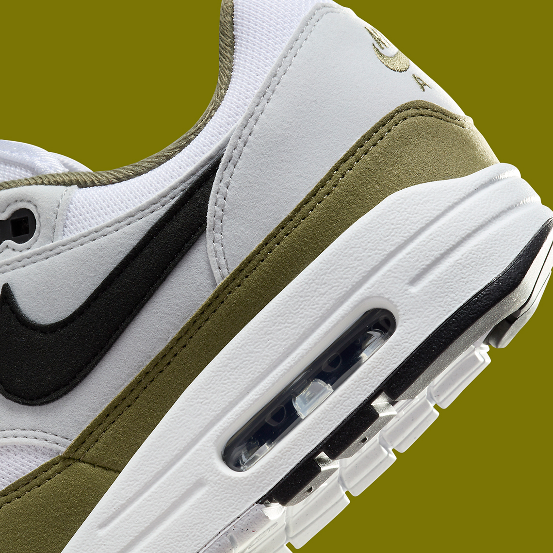 Nike Air Max 1 Medium Olive White Black Fd9082 102 1