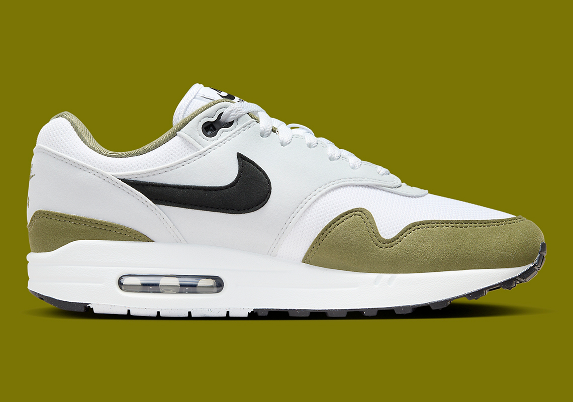 Nike Air Max 1 Medium Olive White Black Fd9082 102 8