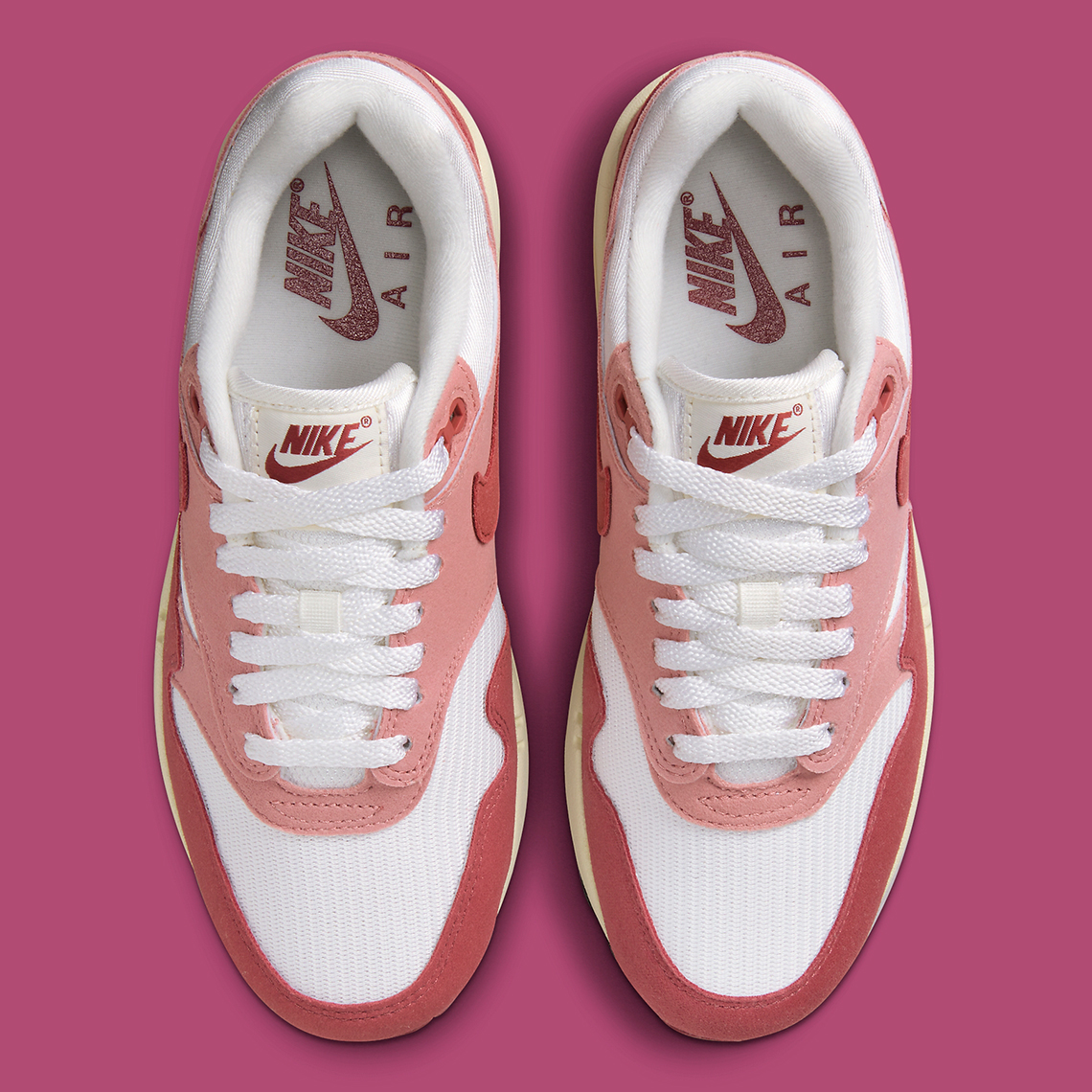 Nike Air Max 1 Sail Cedar Red Stardust Coconut Milk Dz2628 103 3