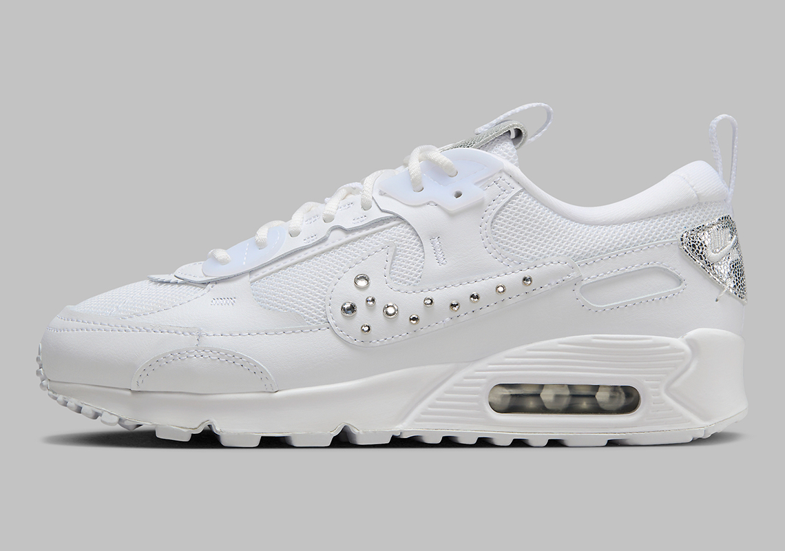 Nike Air Max 90 Futura White Metallic Silver Fq8888 100 4