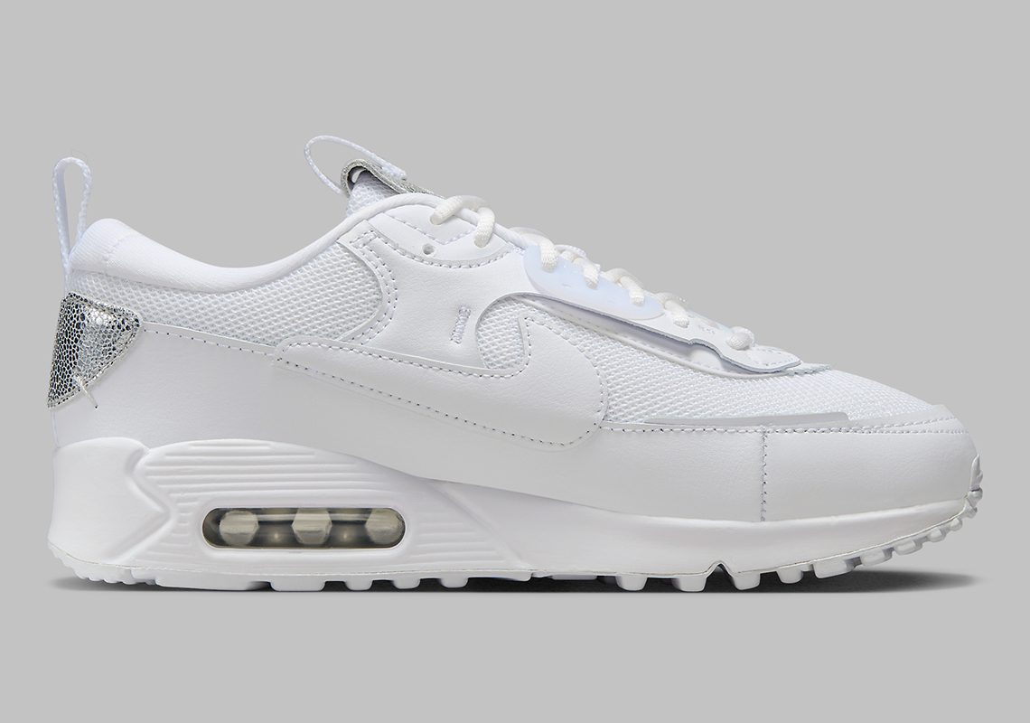 Nike Air Max 90 Futura White Metallic Silver Fq8888 100 8