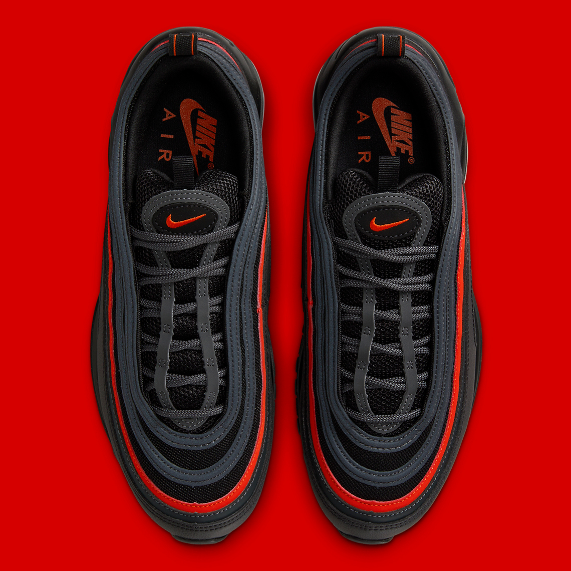 Nike Air Max 97 Black Picante Red Anthracite 921826 018 5