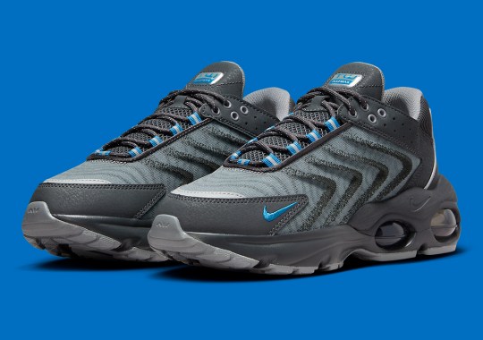 The Nike Air Max TW Borrows The Corteiz “Les Blue” Color Palette