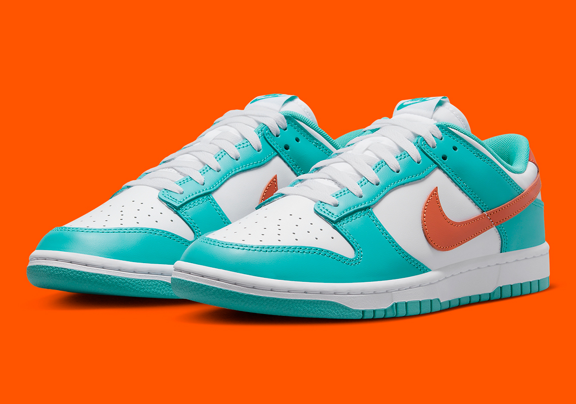 This Nike Dunk Low "Miami Dolphins" Releases On January 17th