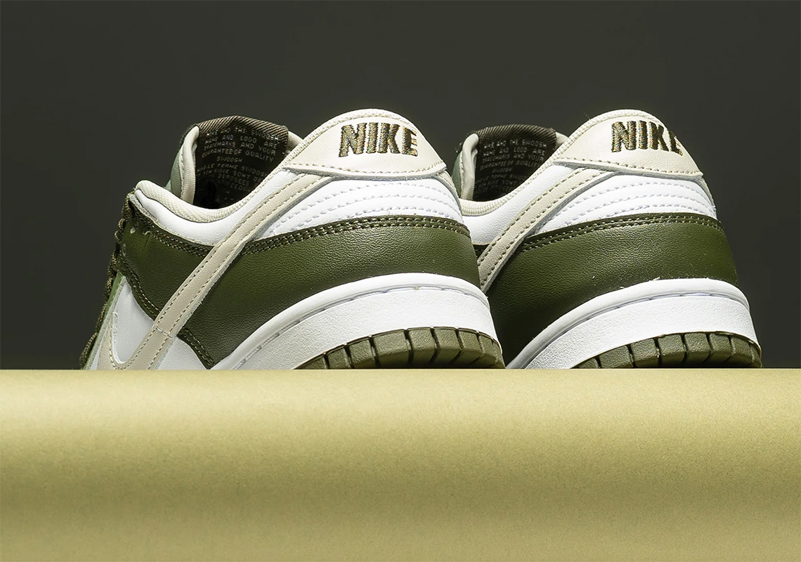 Nike Dunk Low Light Bone Oil Green Cargo Khaki Fn6882 100 Store List 1