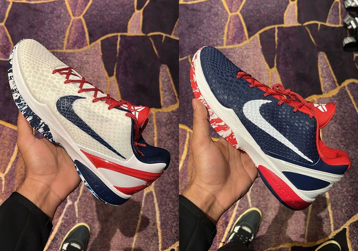 Nike Kobe 6 Protro "Team USA" PEs Revealed By Quentin Grimes