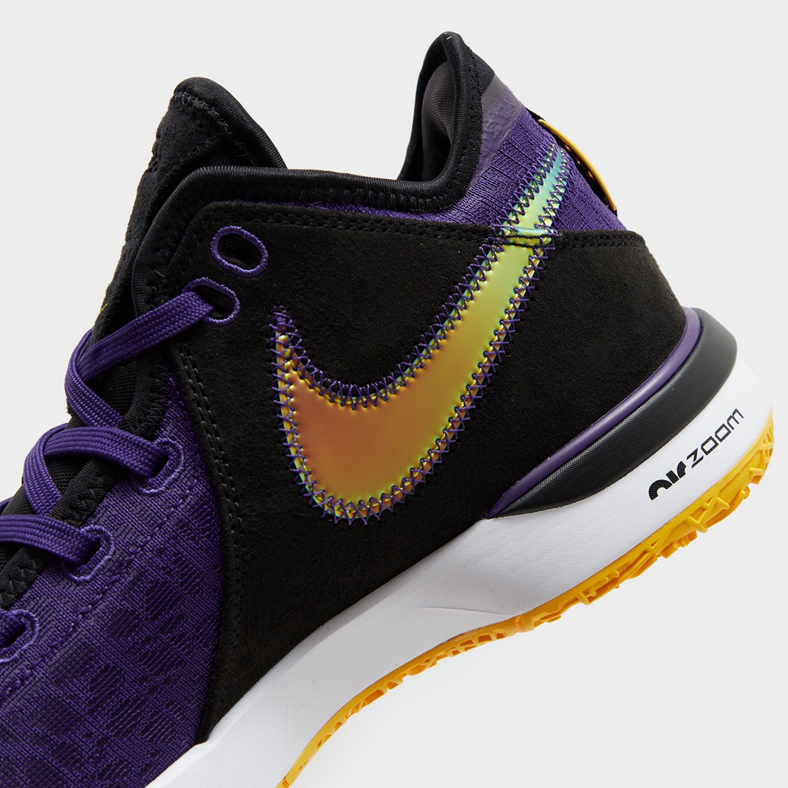 Nike Lebron Nxxt Gen Lakers Purple University Gold 1