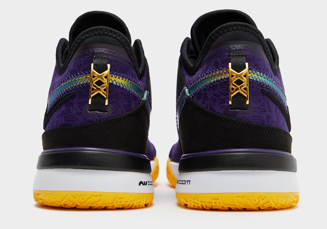 Nike Lebron Nxxt Gen Lakers Purple University Gold 4