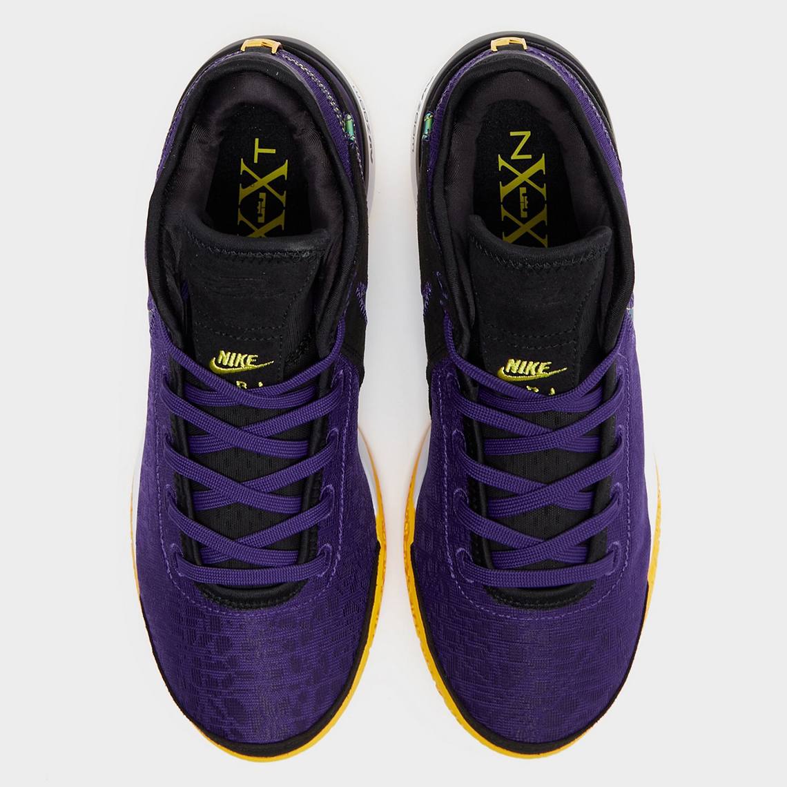 Nike Lebron Nxxt Gen Lakers Purple University Gold 6