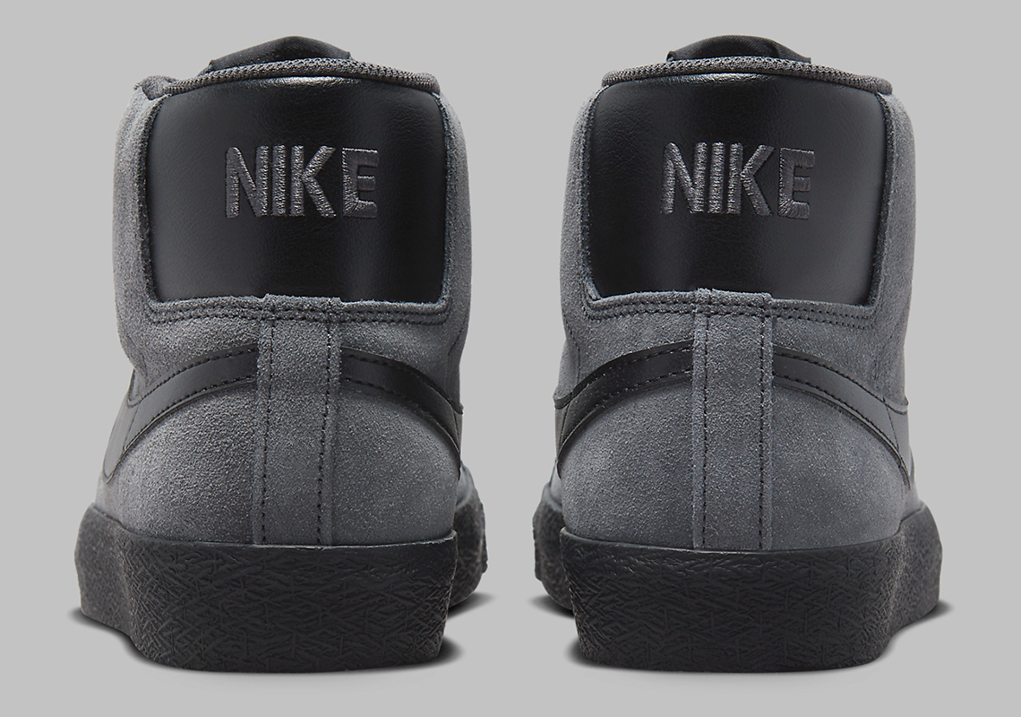 Nike Sb Blazer Mid Anthracite Black Fd0731 001 4