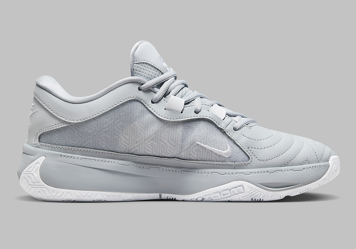 Nike Zoom Freak 5 Tb Wolf Grey White Dz2946 002 3