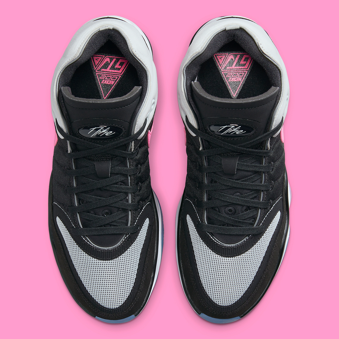 Nike Zoom Gt Hustle 2 Black Pink Grey Dj9404 004 4