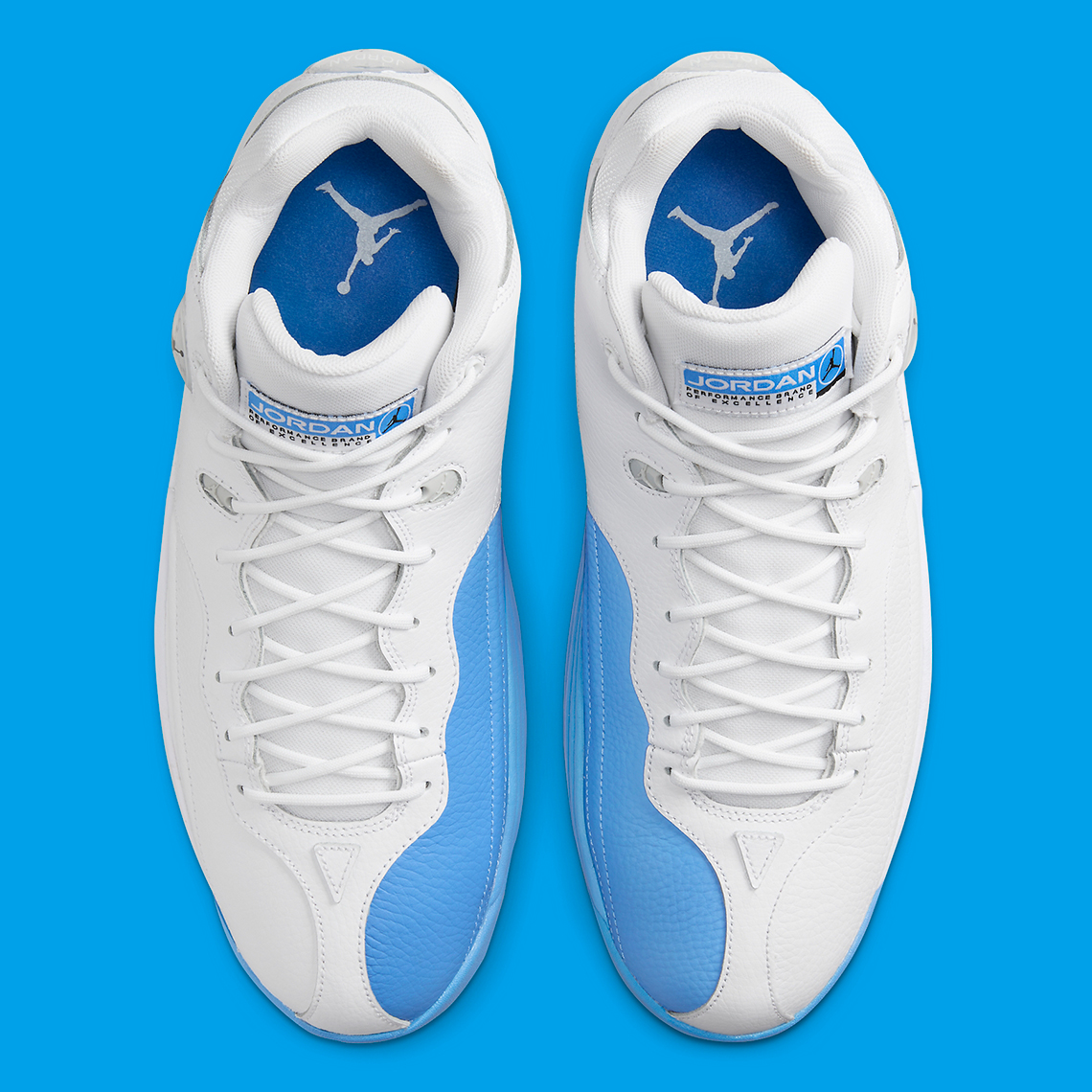 Ordan Jumpman Team 1 White University Blue Fv3928 101 7