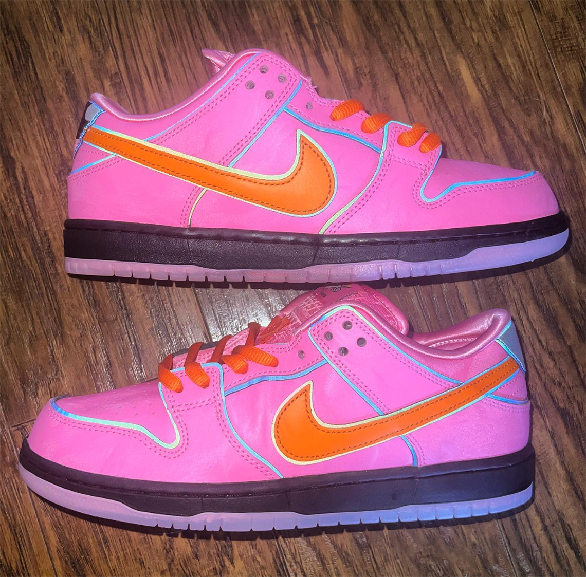 Powerpuff Girls Nike Sb Dunk Blossom Pink