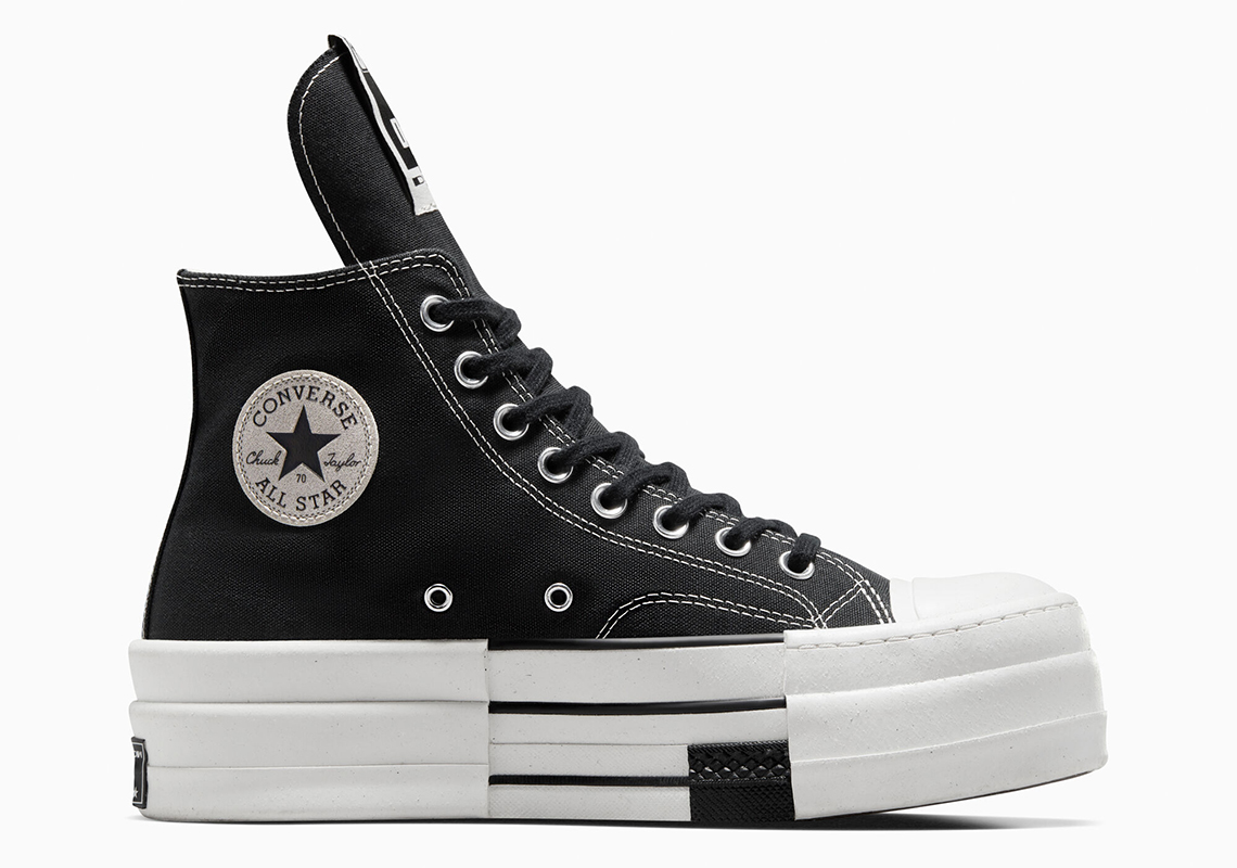 Rick Owens Converse Chuck 70 Drkshdw Dbl Darkstar A04954c 1