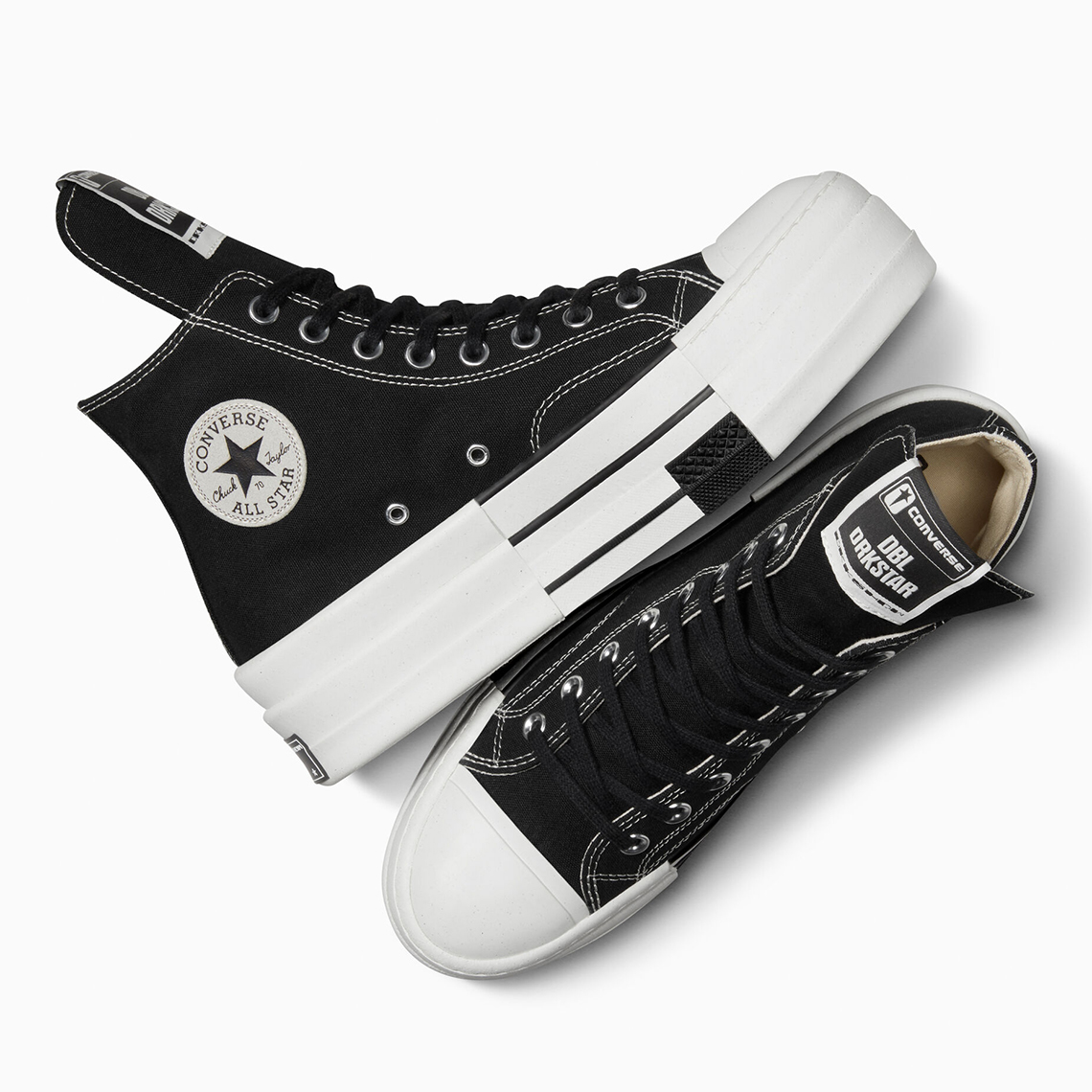 Rick Owens Converse Chuck 70 Drkshdw Dbl Darkstar A04954c 8