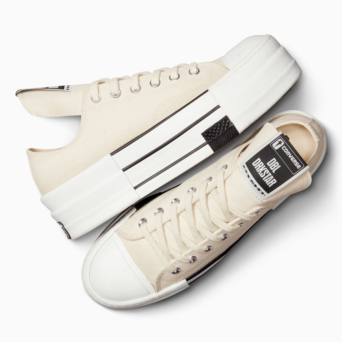 Rick Owens Converse Chuck 70 Drkshdw Dbl Darkstar A04955c 3