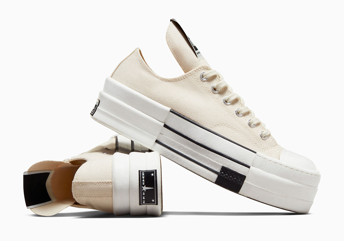 Rick Owens Converse Chuck 70 Drkshdw Dbl Darkstar A04955c 6