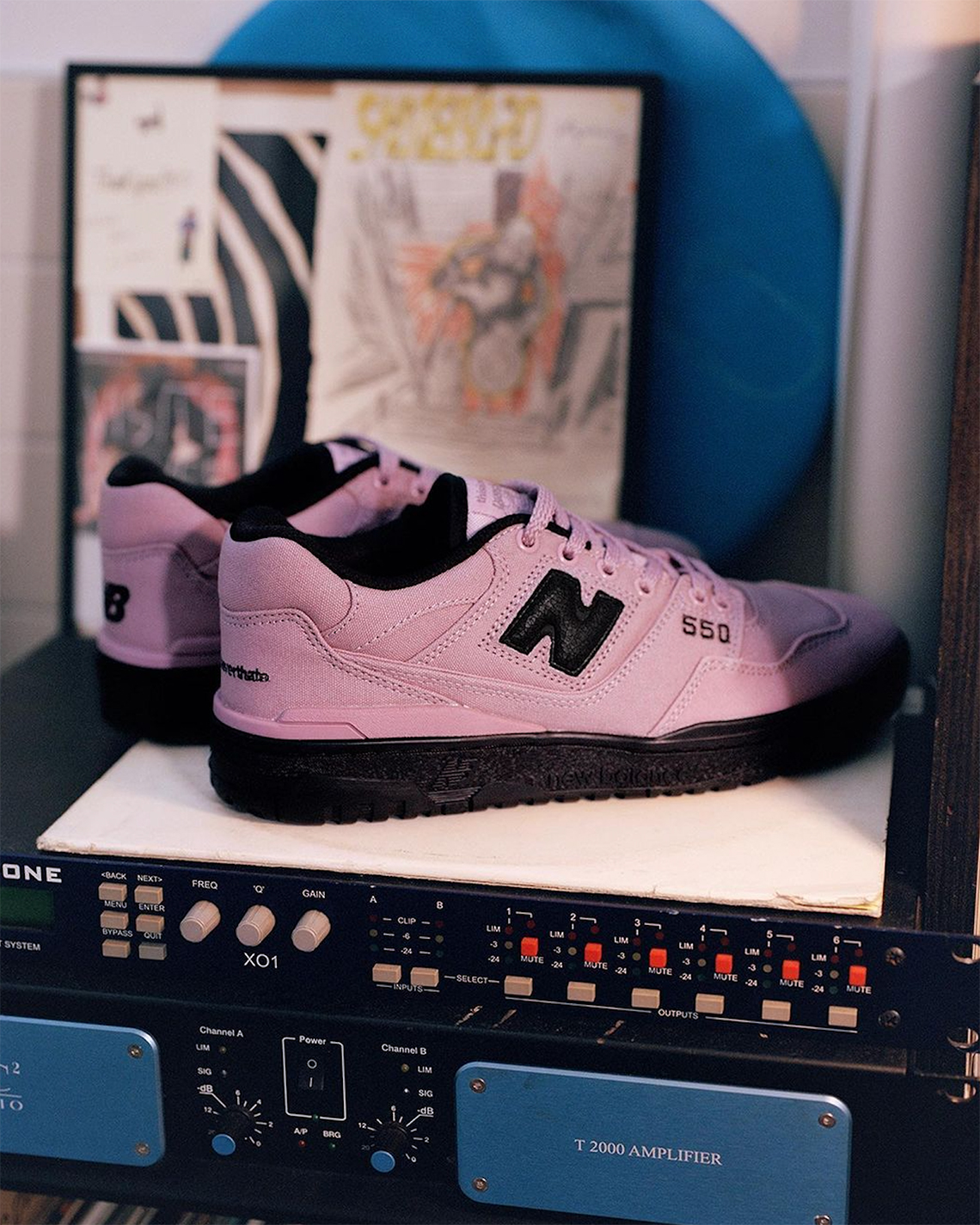 Thisisneverthat New Balance 550 Pink 3