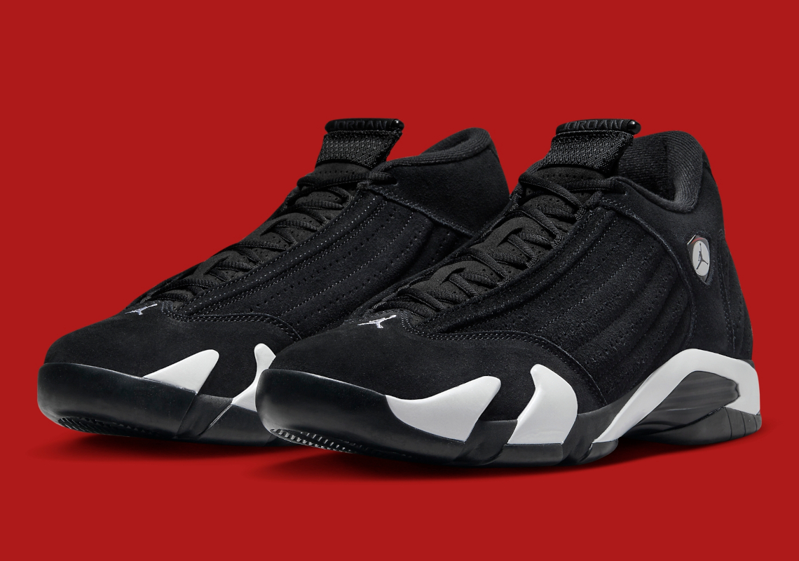 Air Jordan 14 487471 016 Black White Red 5