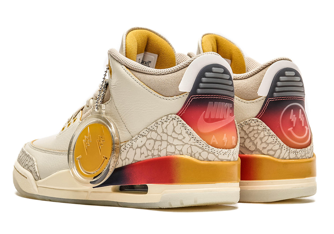 J Balvin Air Jordan 3 Sunset Store List 2