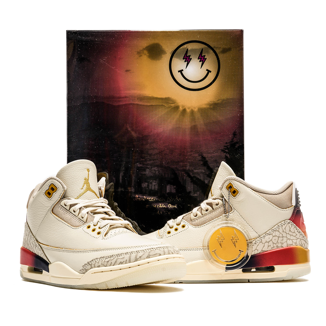 J Balvin Air Jordan 3 Sunset Store List 4