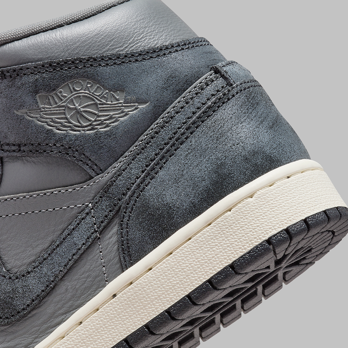 Air Jordan 1 Mid Distressed Grey Fj3448 001 4