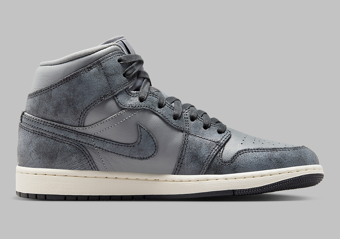 Air Jordan 1 Mid Distressed Grey Fj3448 001 8