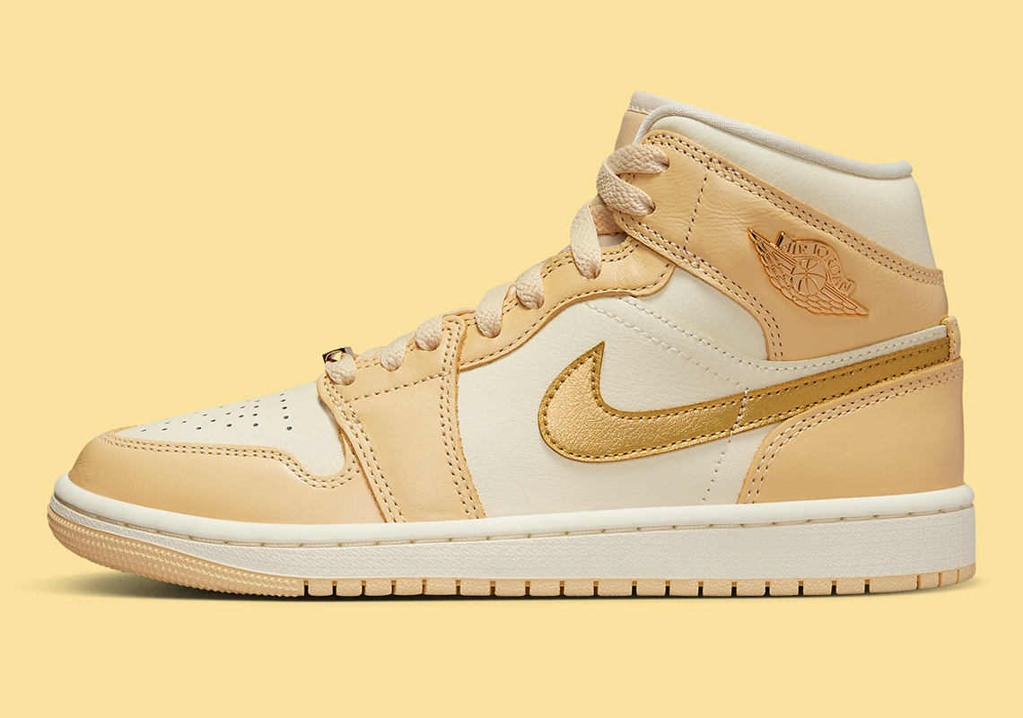 Air Jordan 1 Mid Pale Vanilla Fb9892 200 7