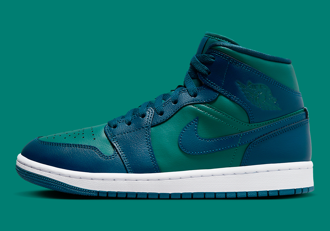 Air Jordan 1 Mid Womens Sky J Teal Bq6472 301 0