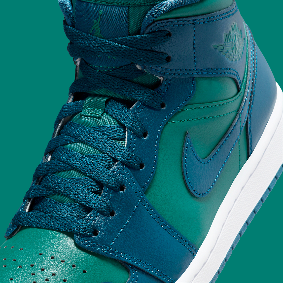 Air Jordan 1 Mid Womens Sky J Teal Bq6472 301 7