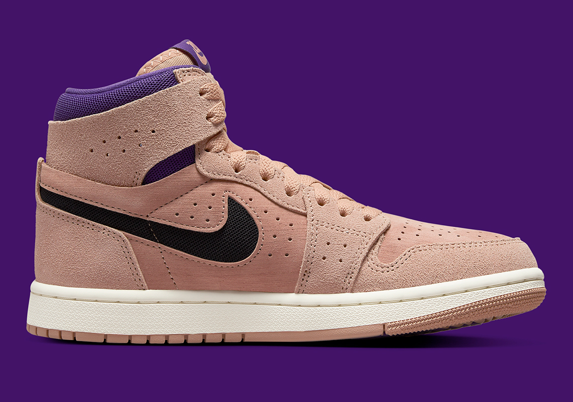 Air Jordan 1 Zoom Cmft 2 Tan Purple Dv1305 200 5