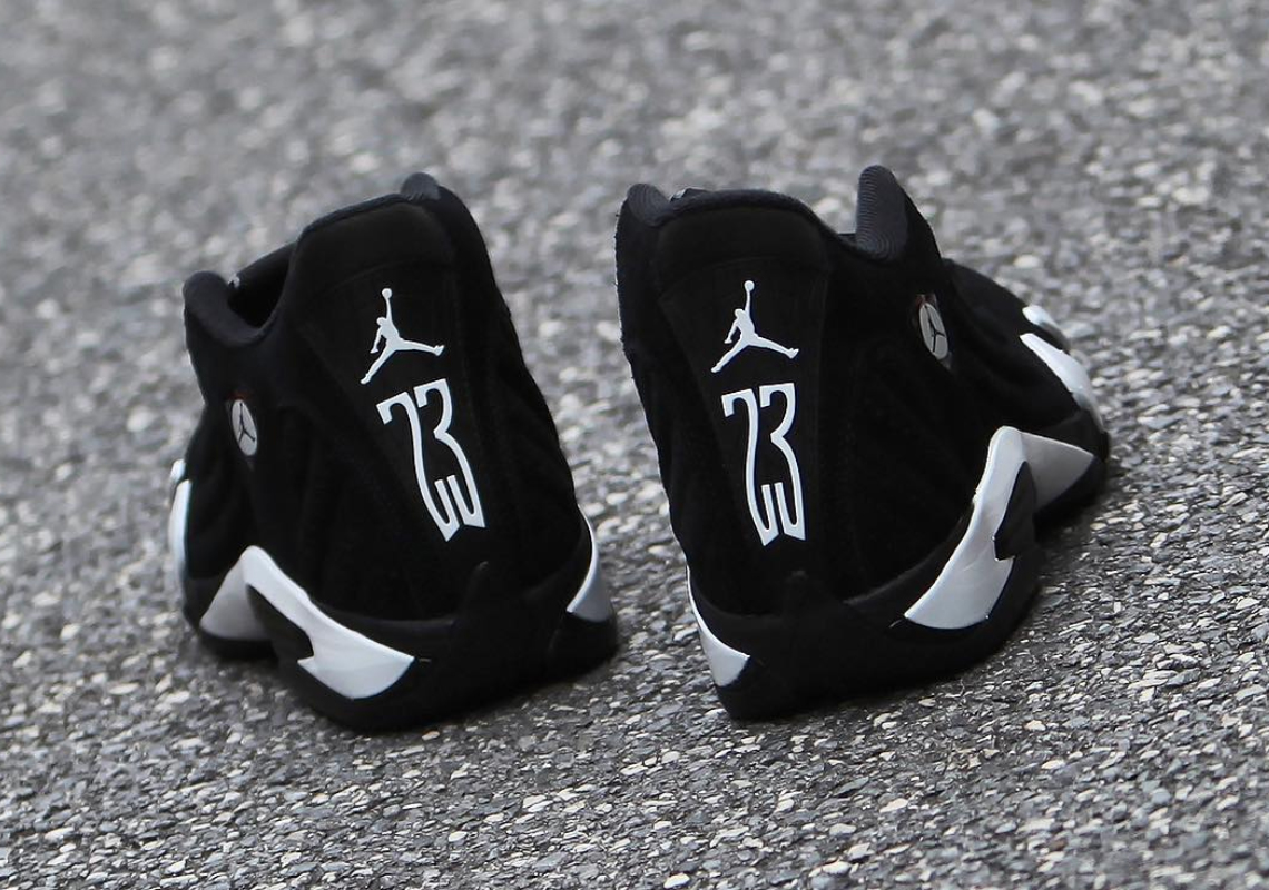 Air Jordan 14 Black White 487471 016 5